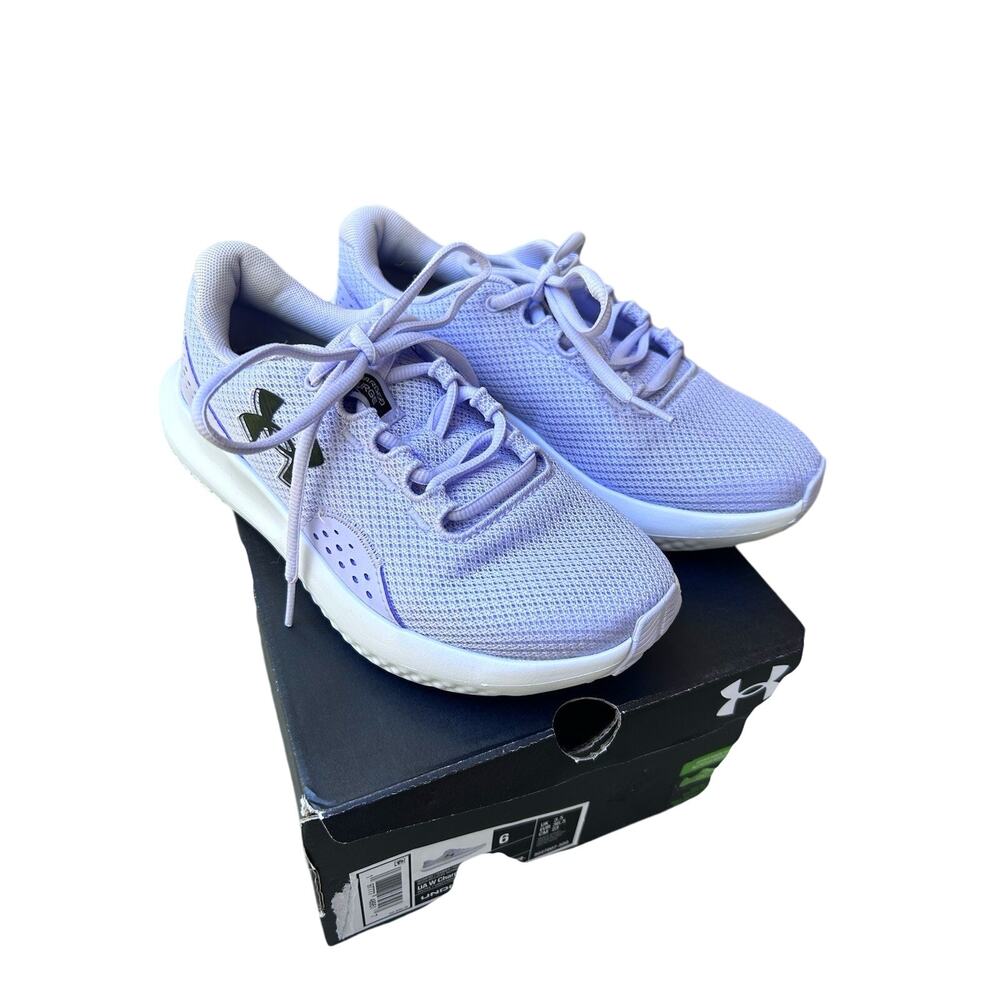 under armour shoes charged surge 4 Women’s‎ 6 Violet 3027007-500 New